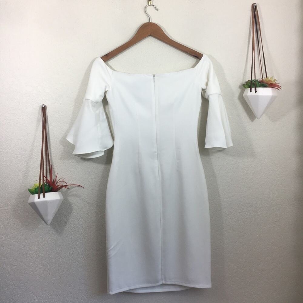 Laundry by shelli segal white bodycon dress 2 - Picture 3 of 7